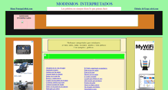 Desktop Screenshot of modismosinterpretados.d6ok.com