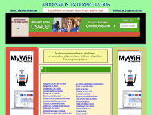 Tablet Screenshot of modismosinterpretados.d6ok.com